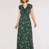 Botanical Ditsy Maxi Dress
