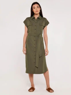 Casa Midi Shirt Dress