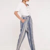 Chambray Stripe Trousers