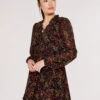 Paisley Smock Frill Dress