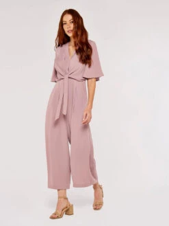 Tie Front Jumpsuit