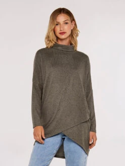 Wrap Front Tunic
