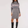 Chevron Jumper Mini Dress