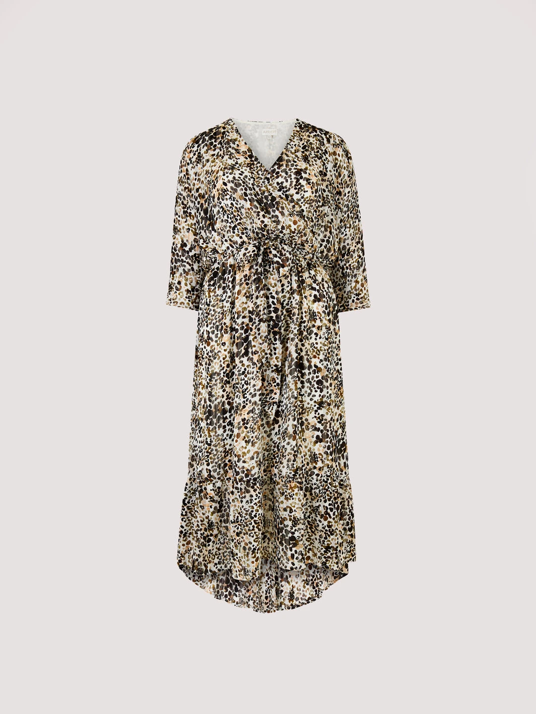 Watercolour Dot Midi Dress - Image 5