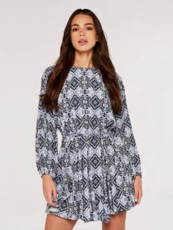 Ikat Mini Dress