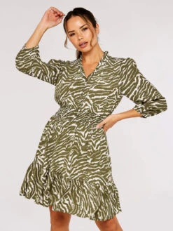 Zebra Mini Dress