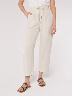 Linen Palazzo Trousers