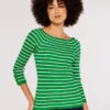 Stripe Ribbed Jumper