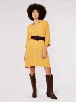 Oversized Shirt Dress