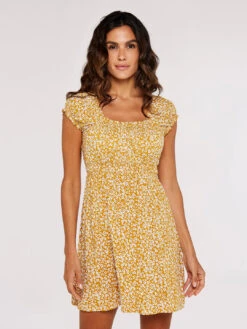 Daisy Milkmaid Mini Dress