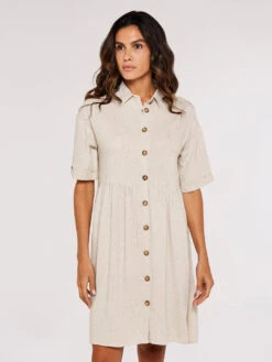 Babydoll Shirt Mini Dress