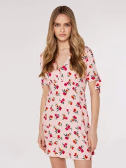 Bow Detail Mini Dress