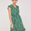 Ditsy Ruffle Mini Dress