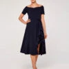 Bardot Frill Midi Dress